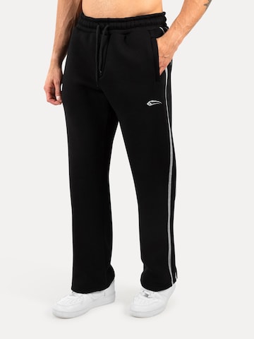 Smilodox Regular Broek in Zwart: voorkant