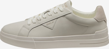 REPLAY Platform trainers 'Evan' in White: front
