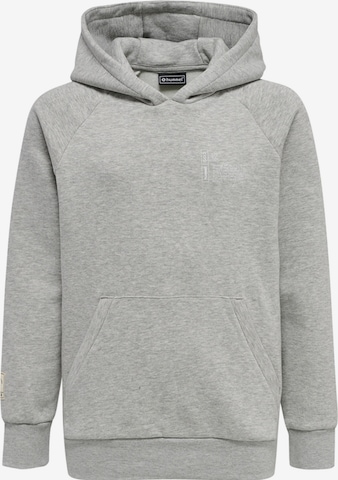 Hummel Sweatshirt in Grijs: voorkant