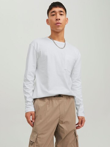 JACK & JONES Shirt in White: front