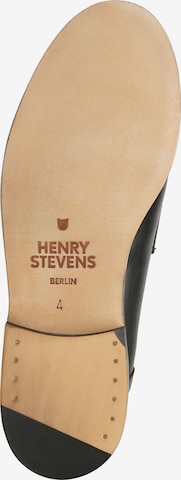 Henry Stevens Loafer Rahmengenäht 'Amelia FL' in Schwarz