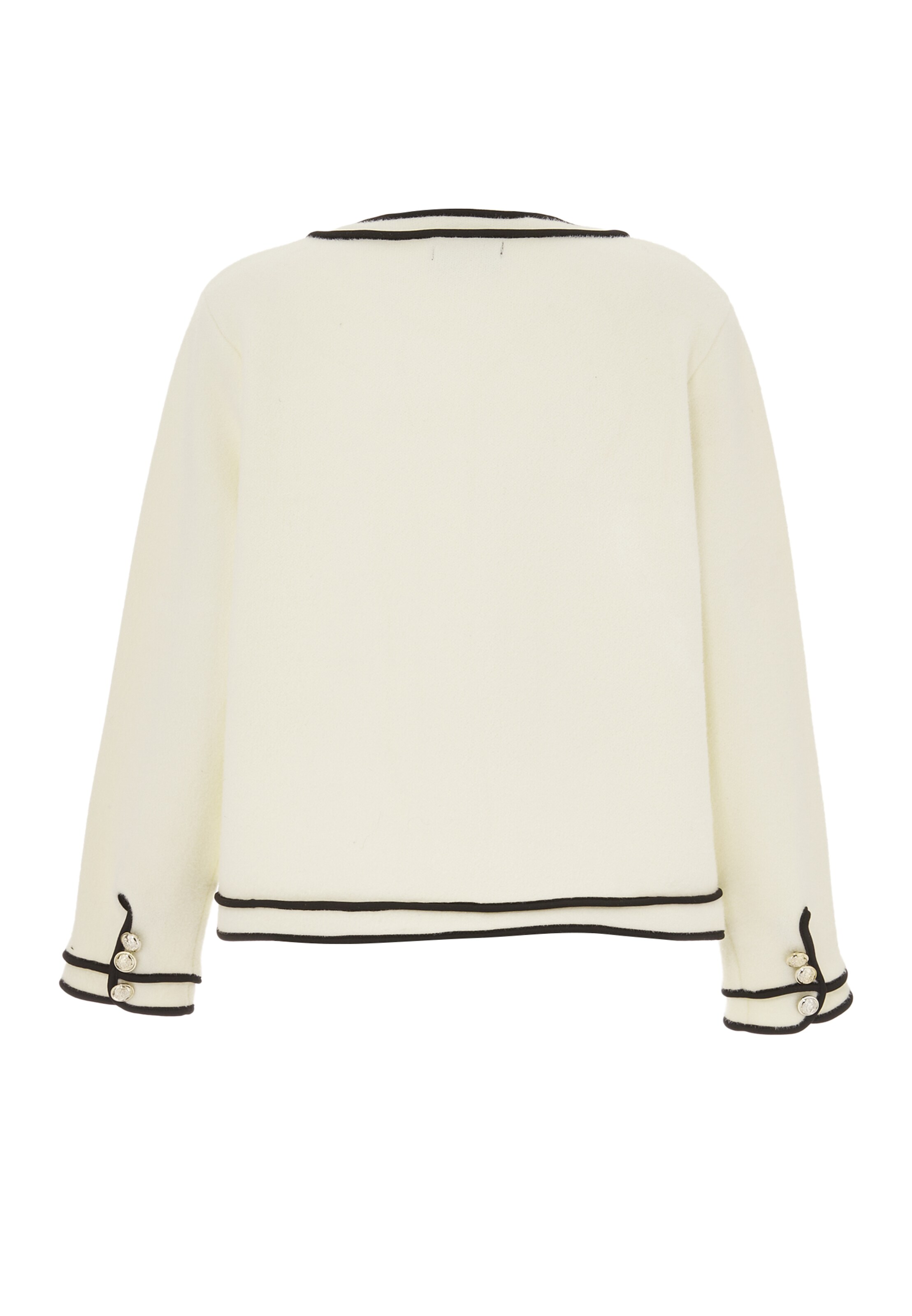 CHANI - Casaco de malha em branco