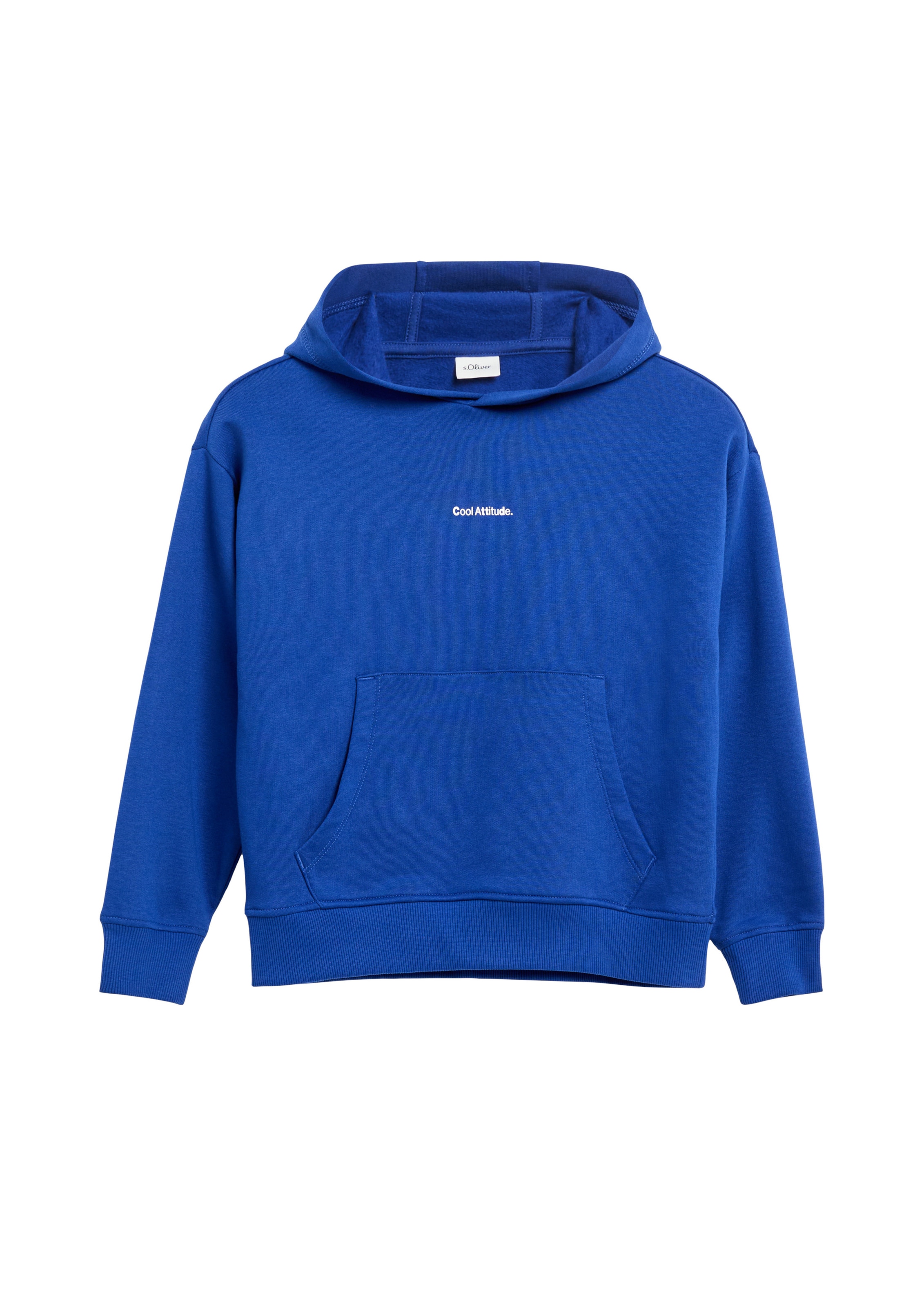 s.Oliver Sweatshirt in Blue: front