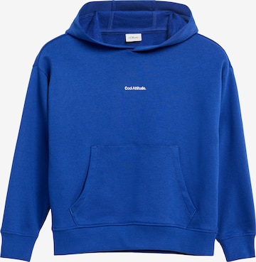 s.Oliver Sweatshirt in Blue: front