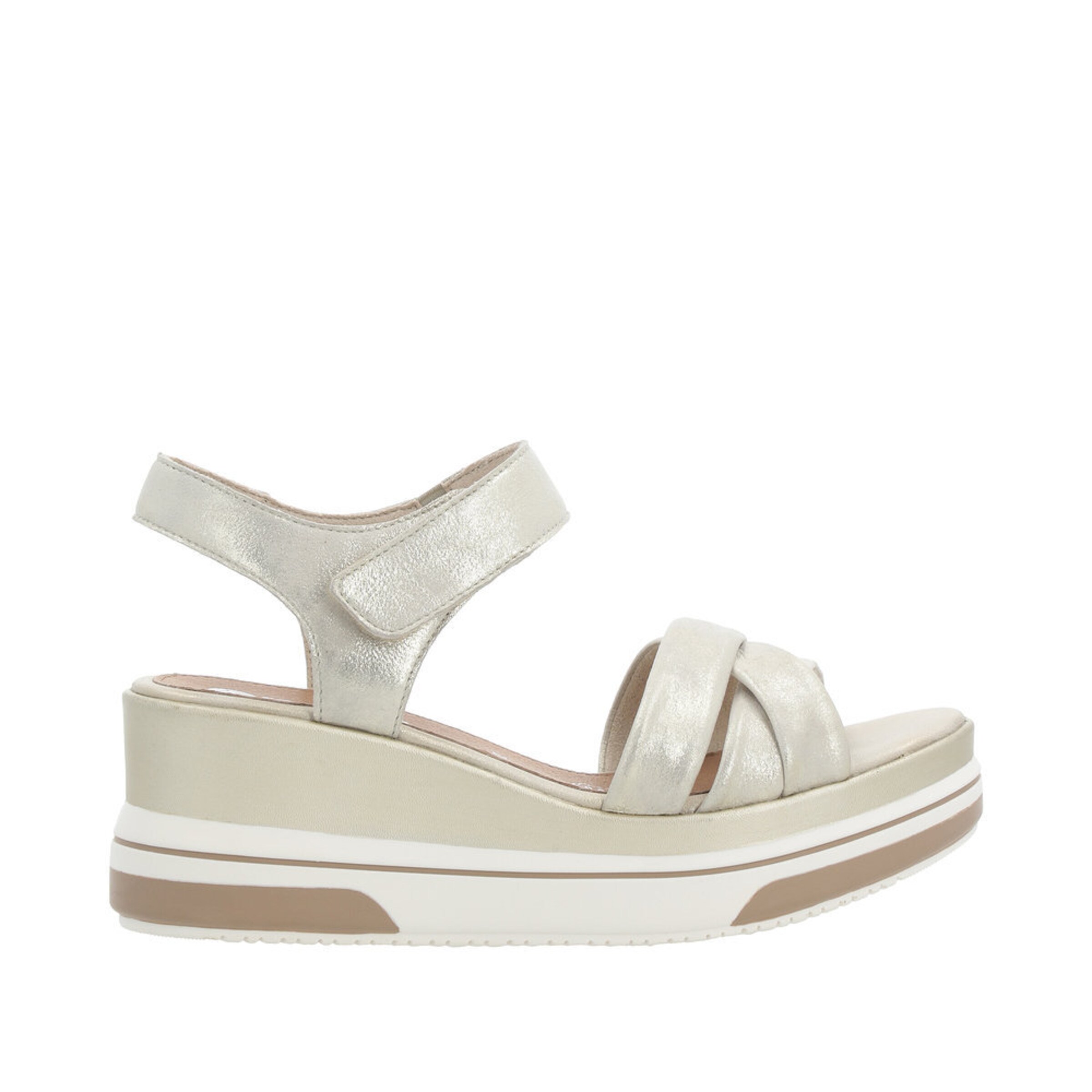 REMONTE Strap Sandals ' D1P51 ' in Gold