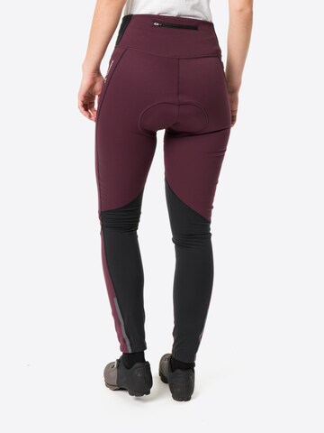 VAUDE Slimfit Sportbroek 'Posta' in Rood