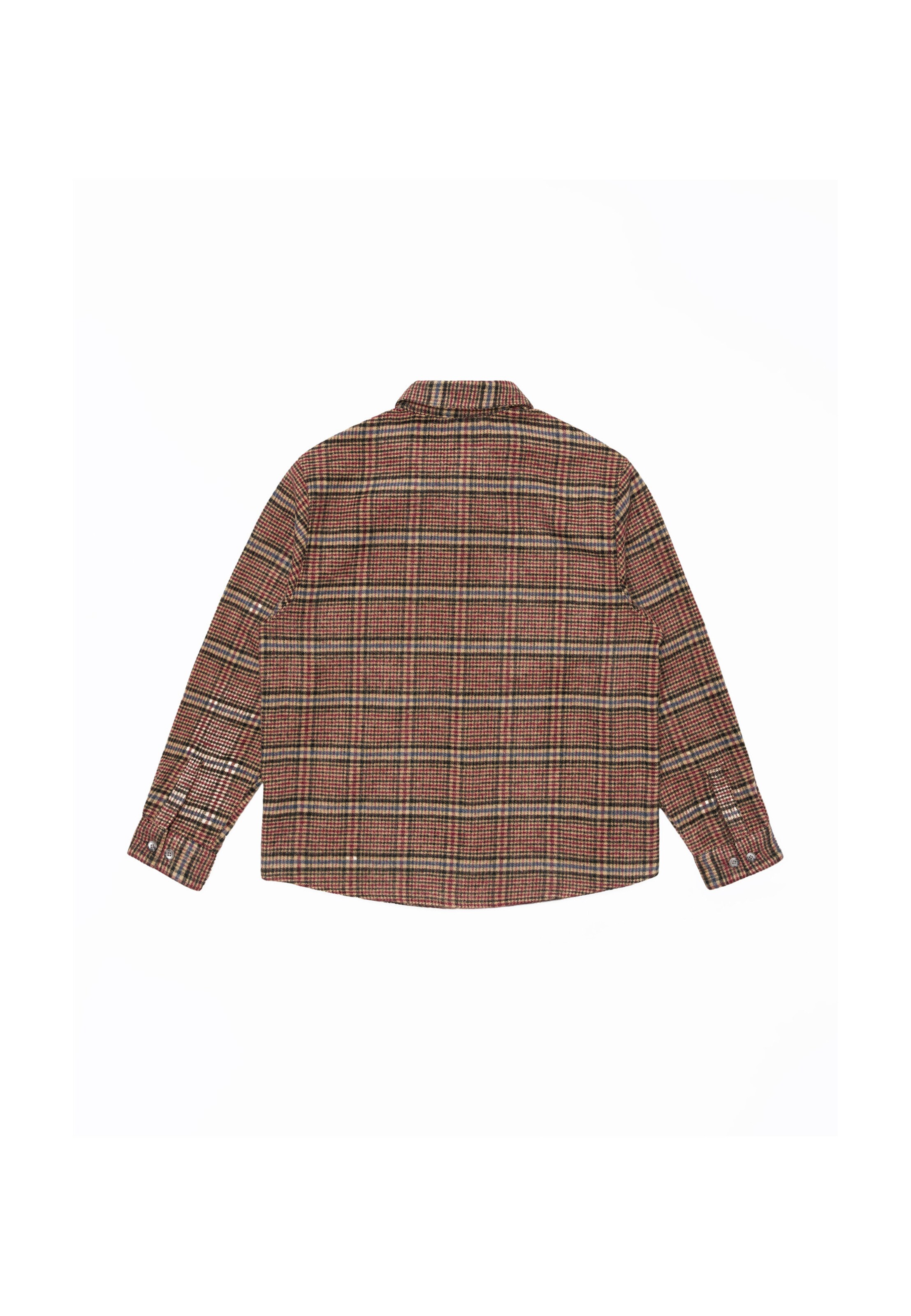 EDWIN - Comfort Fit Camisa 'Julius' em vermelho