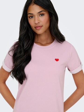 JDY Šaty 'JDYIVY' - Ružová