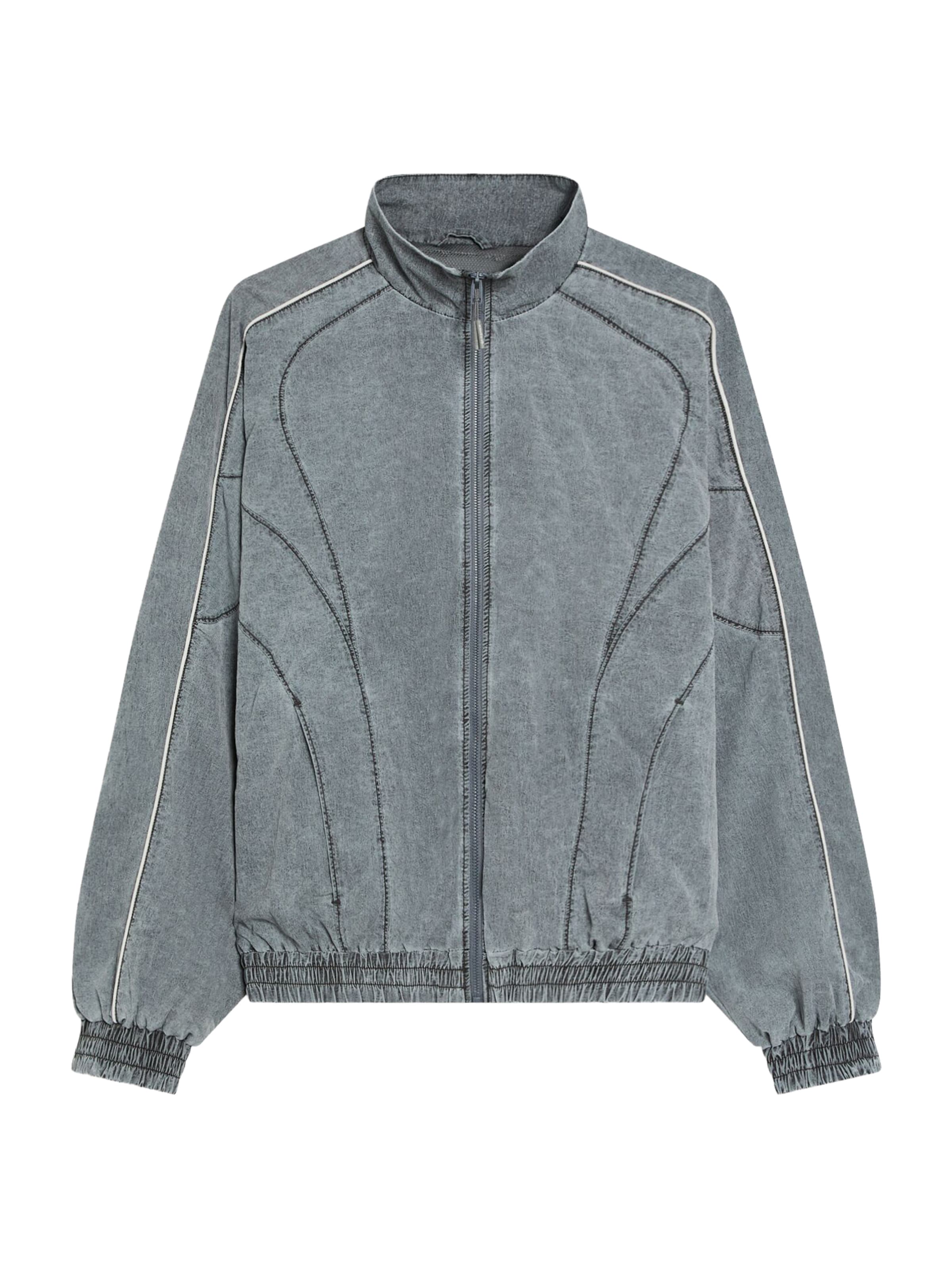 Bershka Átmeneti dzseki - szürke: elől