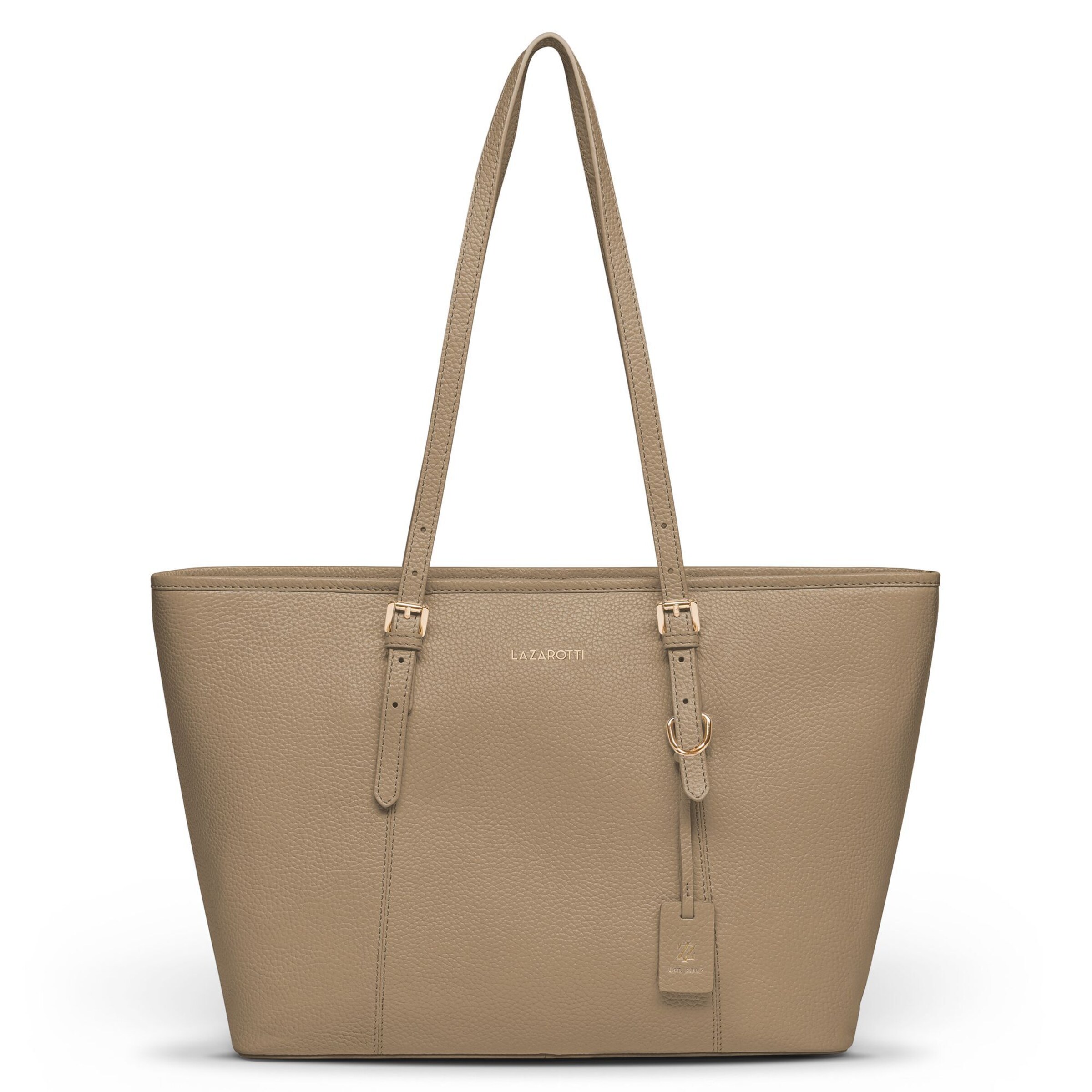 Lazarotti Shopper 'Bologna' in Beige: voorkant