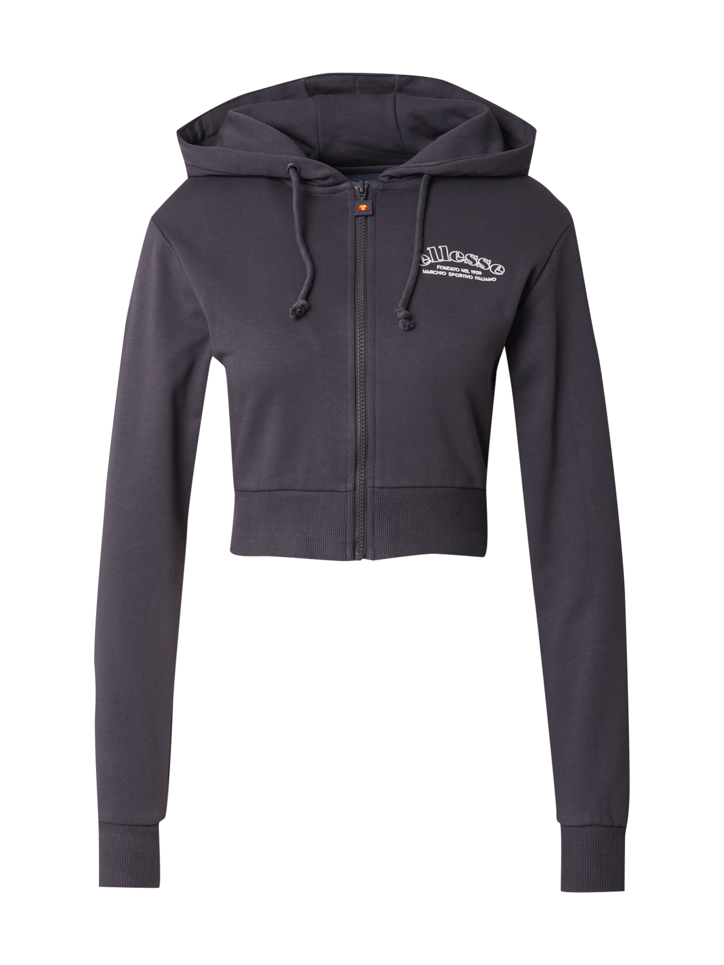 ELLESSE Mikina 'ZERMATT' – šedá: přední strana