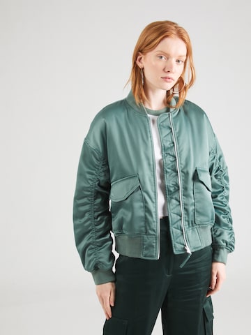 LEVI'S ® Övergångsjacka 'Andy Techy Jacket' i grön: framsida