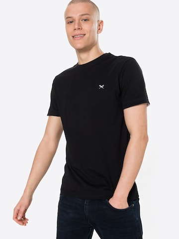 Iriedaily T-shirt 'Tun Up' i svart: framsida