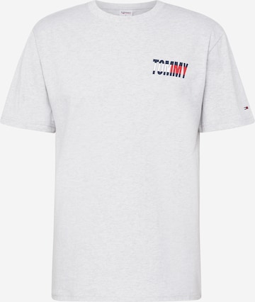 Tommy Jeans - Camiseta 'Classic Essential' en gris: frente