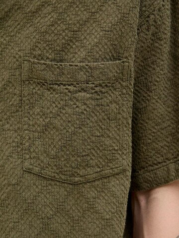 JACK & JONES Comfort fit Button Up Shirt in Green