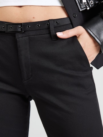 FREEMAN T. PORTER Úzky strih Chino nohavice - Čierna