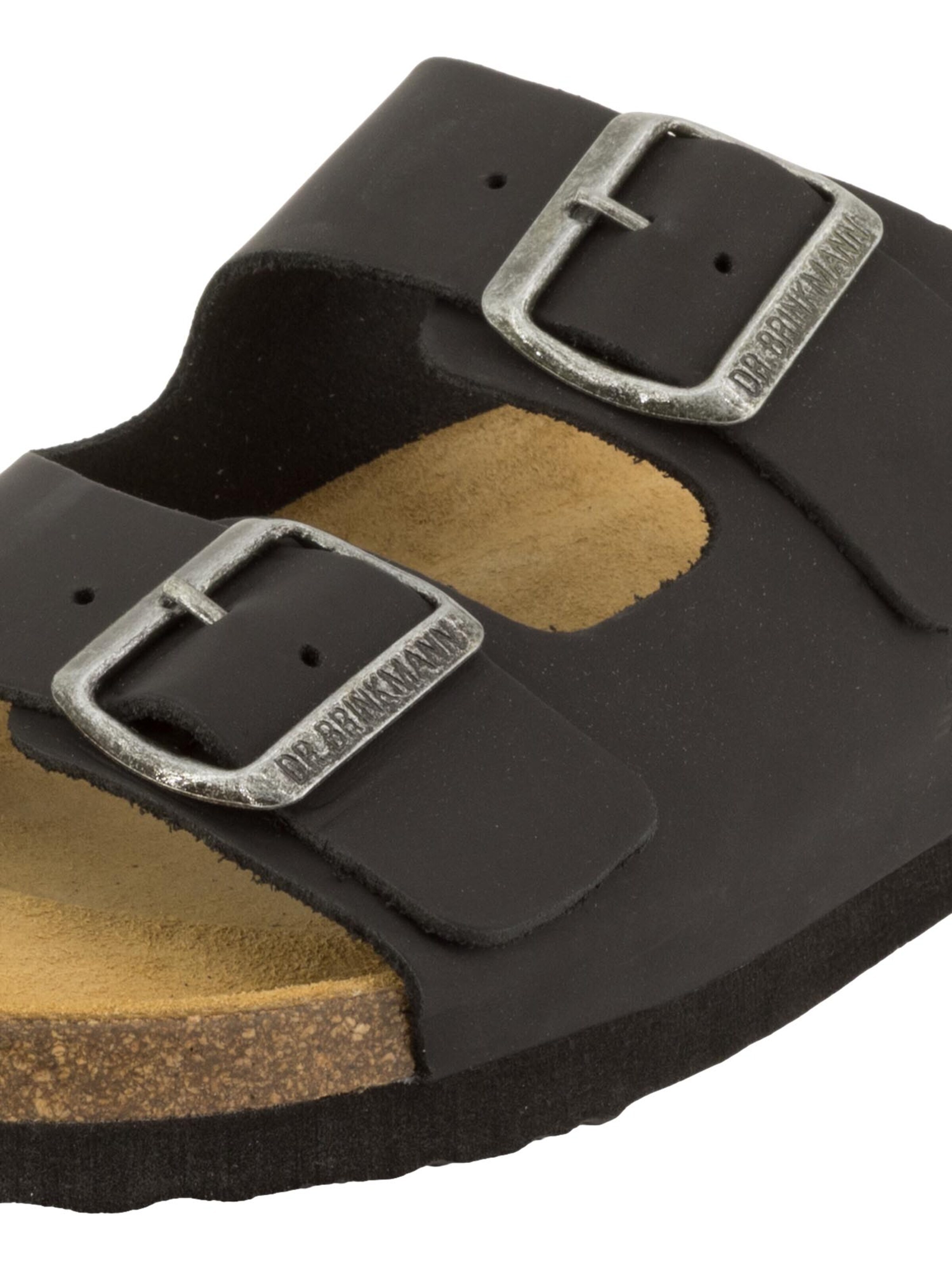 DR. BRINKMANN Mule 'Bonillo' in Black
