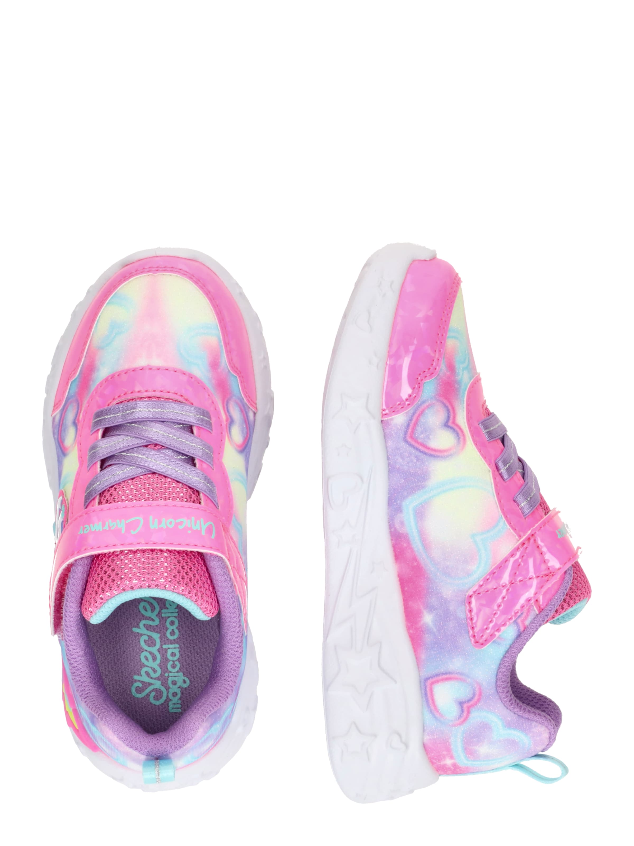 Sneaker 'UNICORN CHARMER' di SKECHERS in rosa