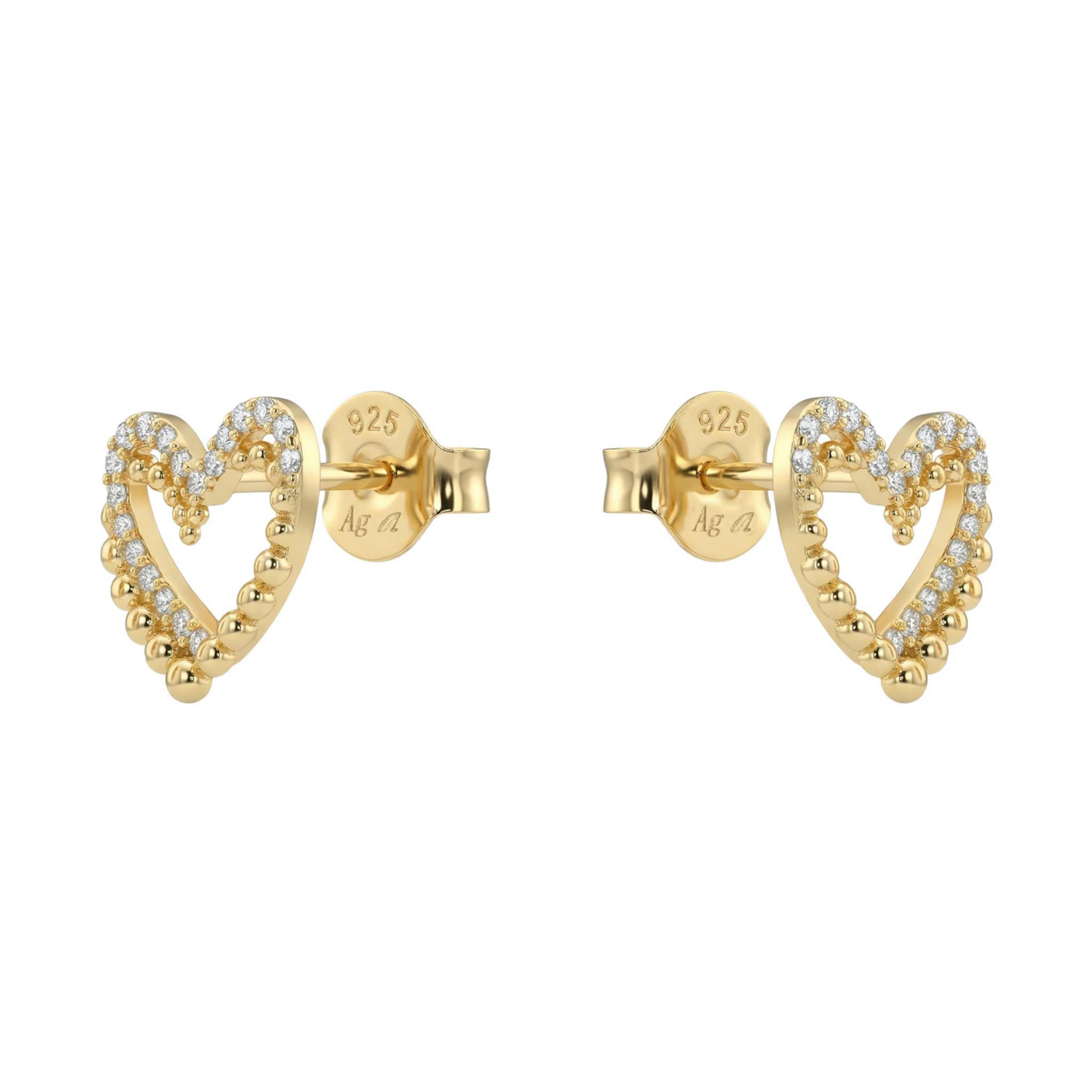 AMOR Ohrringe in Gold