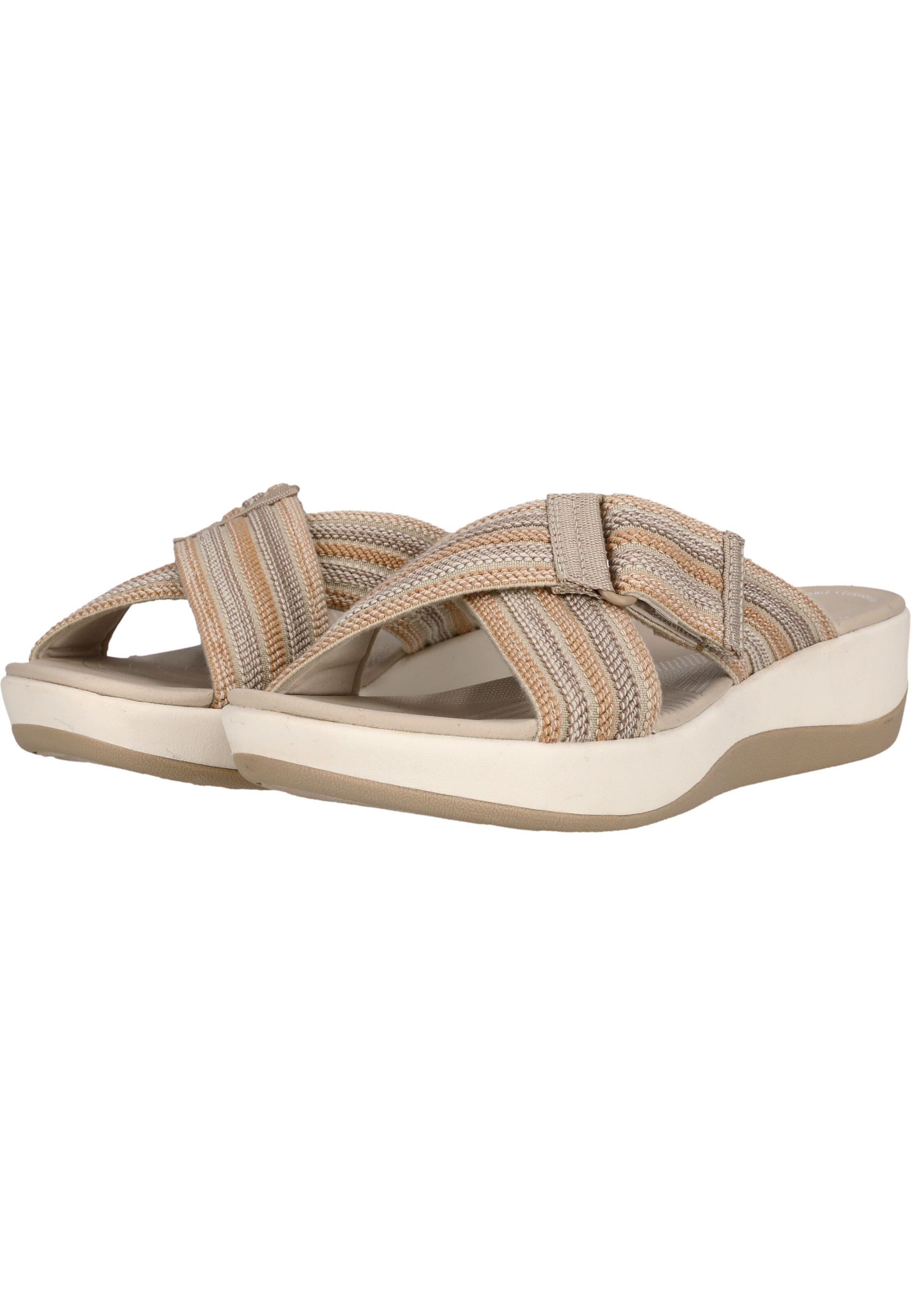 CLARKS Sandale 'Arla Wave' in Beige