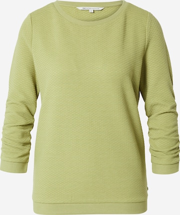 TOM TAILOR Sweatshirt in Green: front