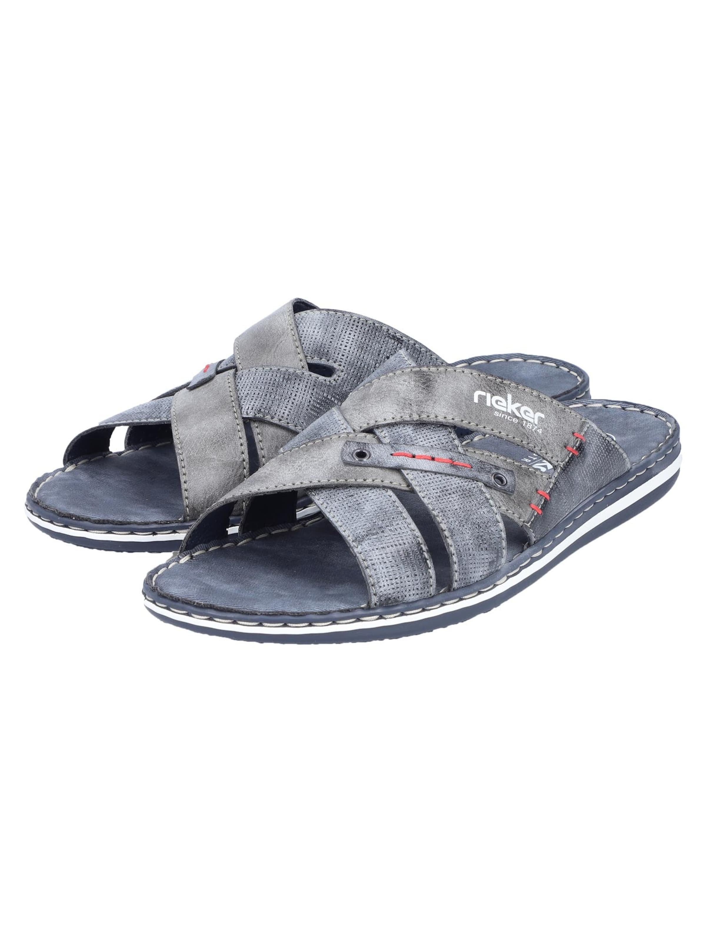 Rieker Mule 'Comfort' in Blue