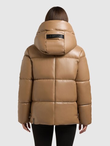 Giacca invernale 'Aurora' di khujo in marrone