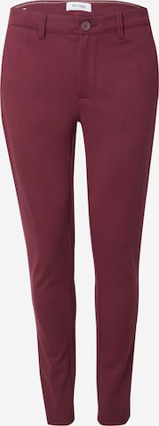 Only & SonsSlimfit Chino hlače 'ONSMark' - crvena boja: prednji dio