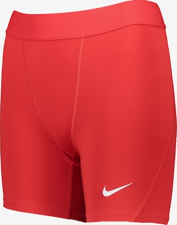 NIKE Skinny Sportunterhose in Rot: predná strana