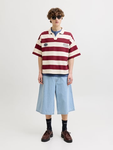JACK & JONES Sweatshirt in Rot
