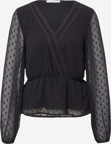 ABOUT YOU Блуза 'Avena' в черно: отпред