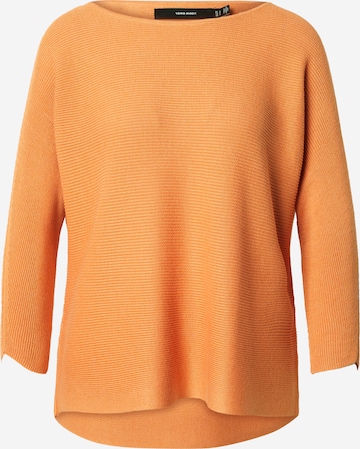 VERO MODA Sweater 'NORA' in Orange: front