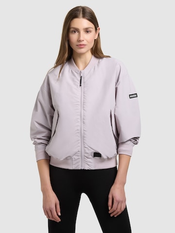 khujo Демисезонная куртка 'Facee' в Лиловый