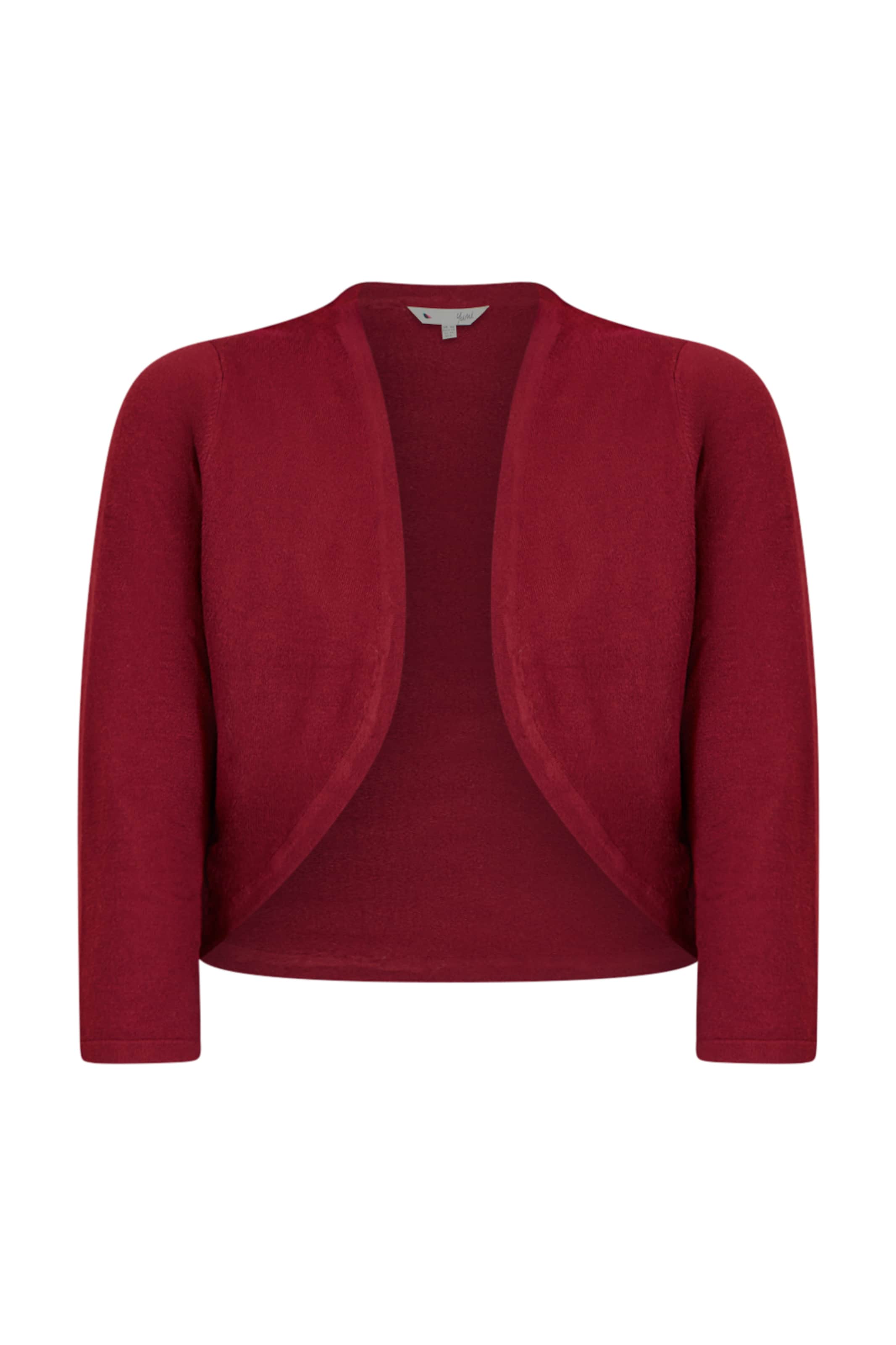 Yumi Strickjacke in Rot: Vorderseite