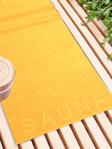 Lashuma Towel 'Kopenhagen' in Yellow