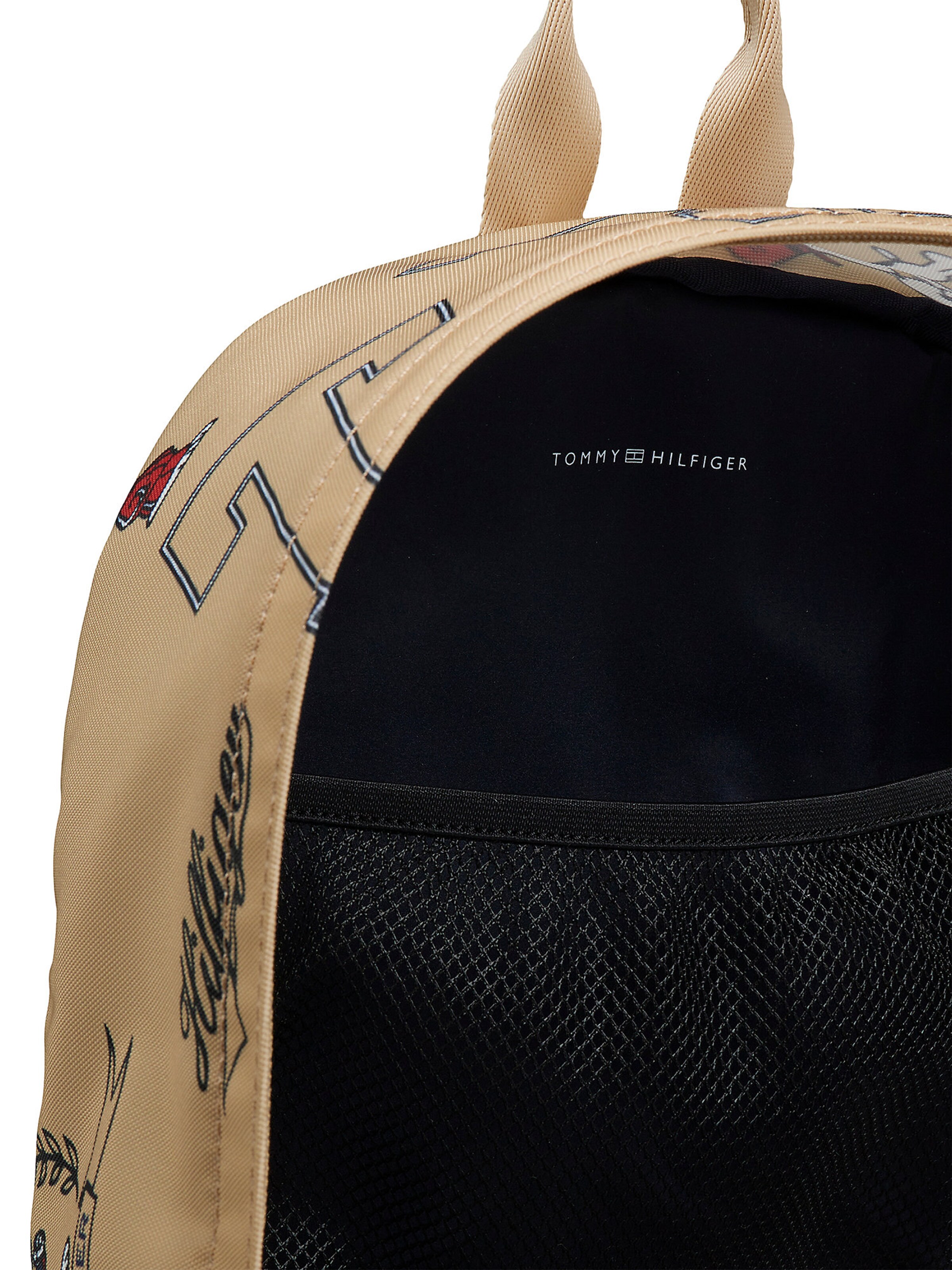 TOMMY HILFIGER Backpack 'PEANUTS' in Beige