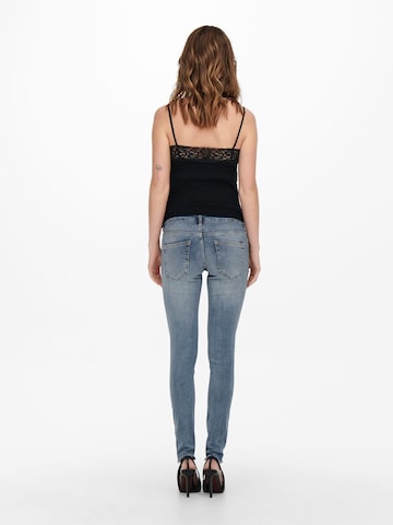 Only Maternity Skinny Jeans 'Blush' in Blau