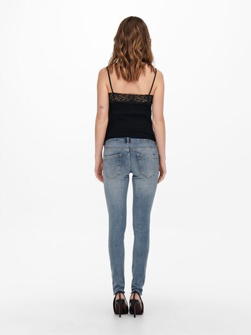 Skinny Jean 'Blush' Only Maternity en bleu