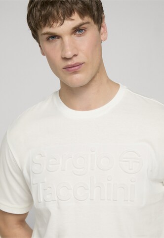 Sergio Tacchini - Camisa 'Nestore' em branco
