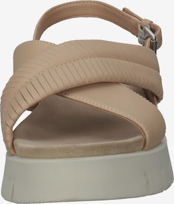 SANSIBAR Sandalen met riem in Beige