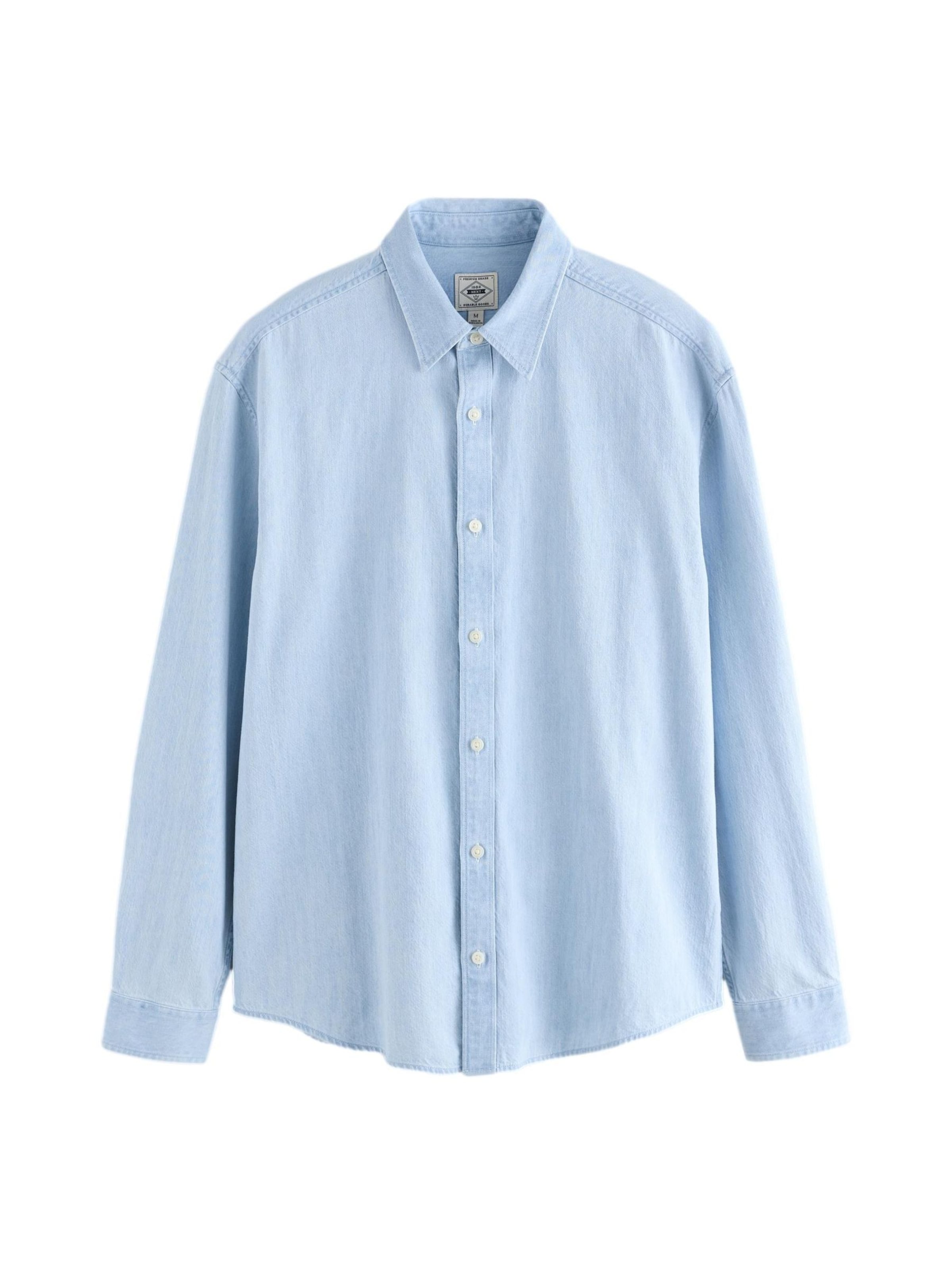 Coupe regular Chemise Next en bleu : devant