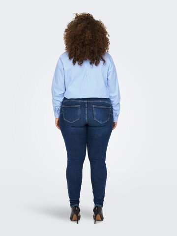 ONLY Carmakoma Skinny Jeans 'Carpush Maya' in Blauw