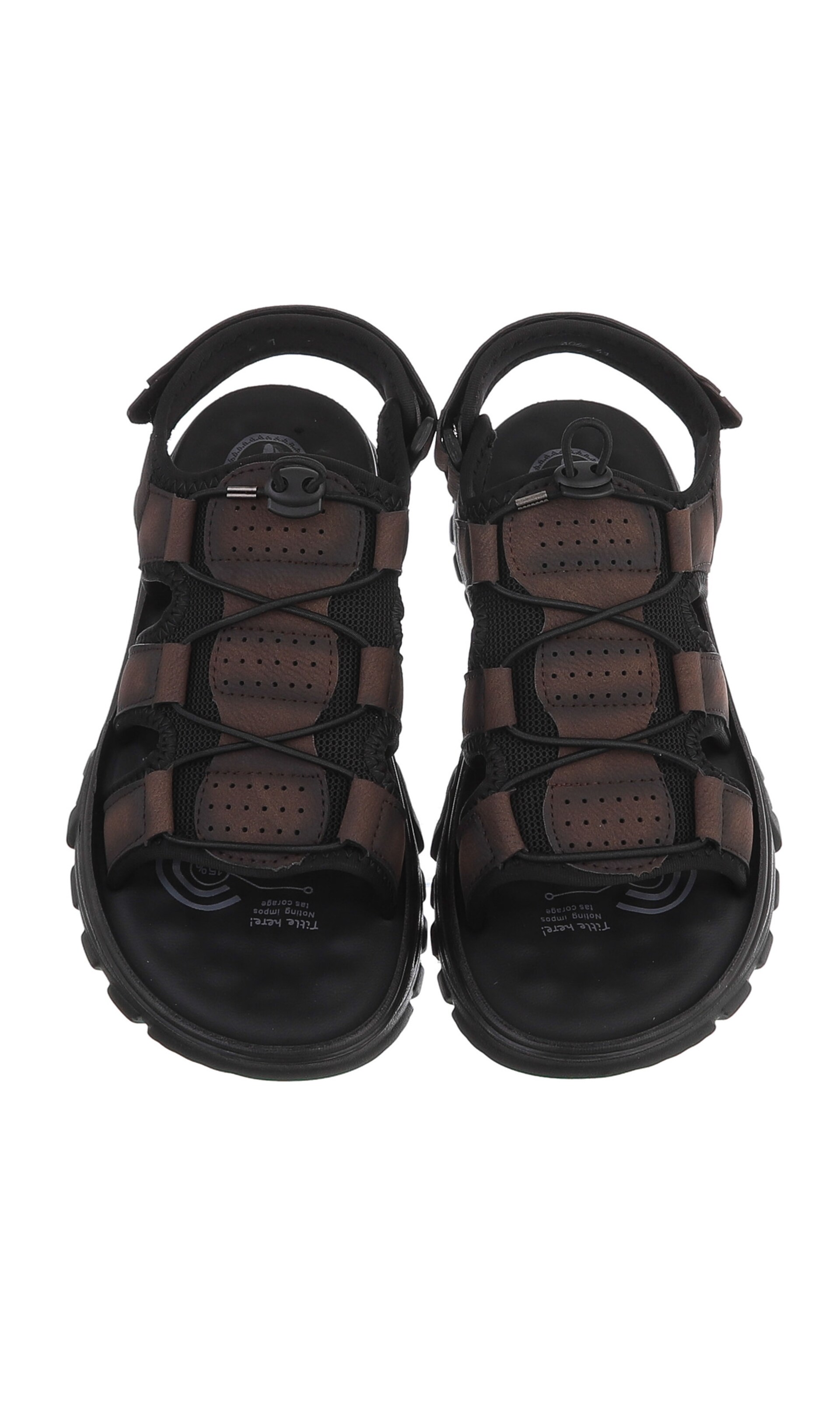 CoolWalk Sandals in Brown