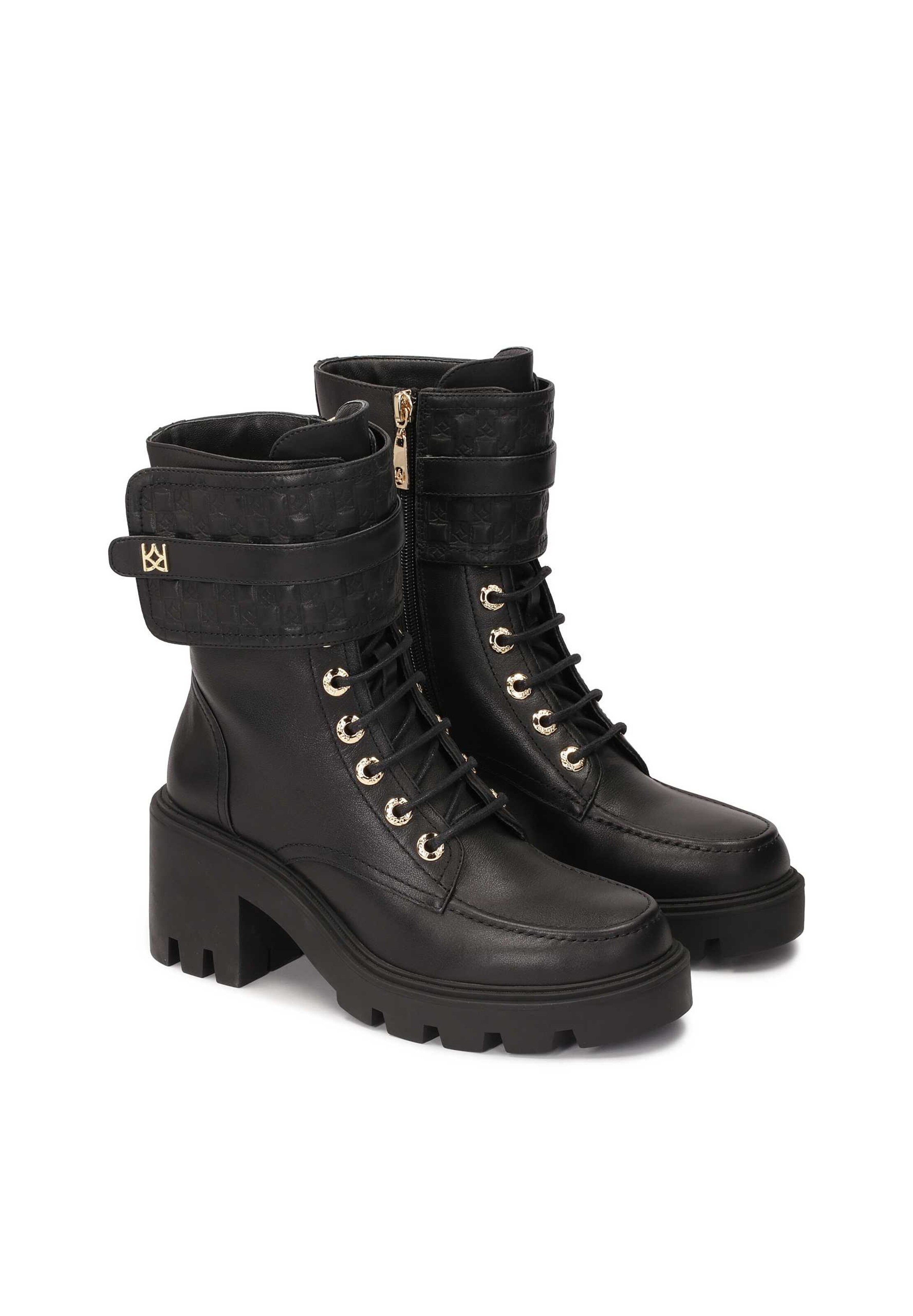 Kazar Paeltega poolsaabas, värv must