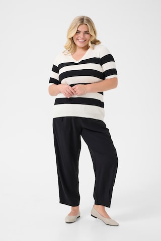 KAFFE CURVE Pullover 'KClizzy' in Beige