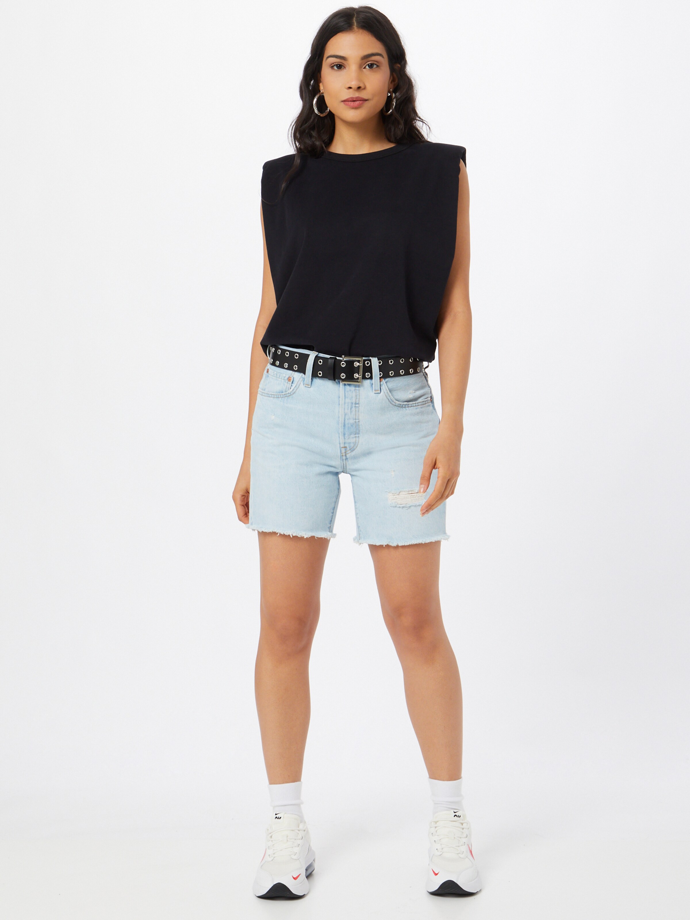 Frauen Große Größen CATWALK JUNKIE Top 'VERA' in Schwarz - XN20379 Frauen Große Größen CATWALK JUNKIE Top 'VERA' in Schwarz - XN20379