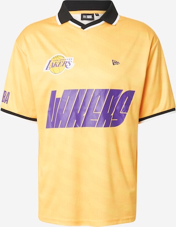 NEW ERA Paita 'Nba Loslak' värissä keltainen: etupuoli