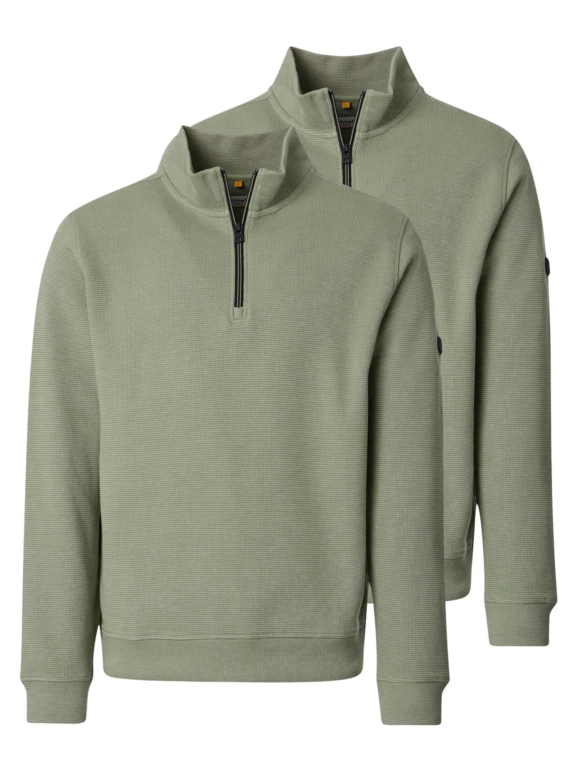 redmond Sweater 'Basic' in Green: front