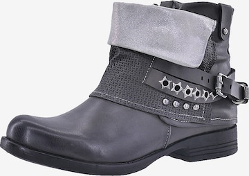 Boots ' Biker Boots ' Elara en gris : devant