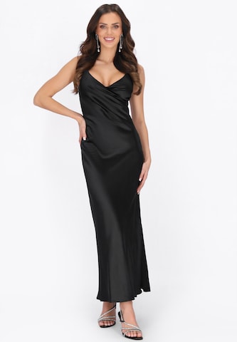 faina - Vestido de festa 'Festive' em preto: frente